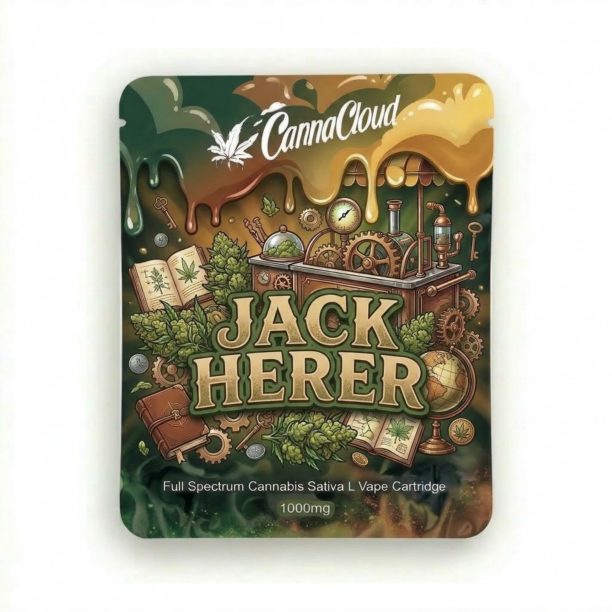 1000mg Full Spectrum Cannabis Sativa L Vape Cartridge Contains THC - Jack Herer in UK