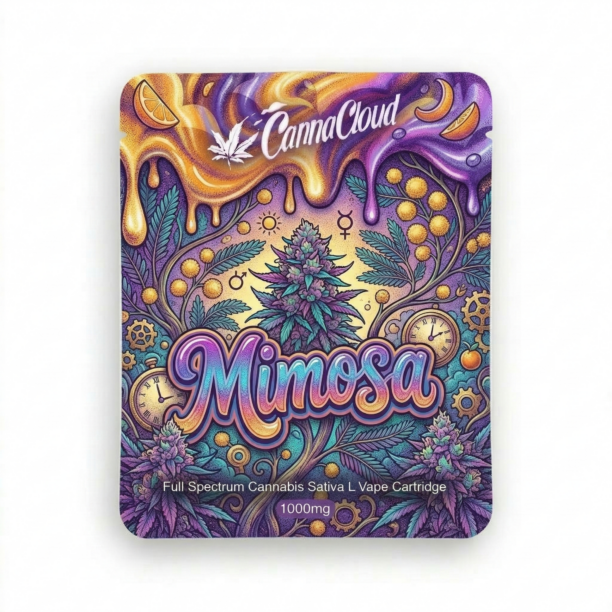 1000mg Full Spectrum Cannabis Sativa L Vape Cartridge Contains THC - Mimosa in UK