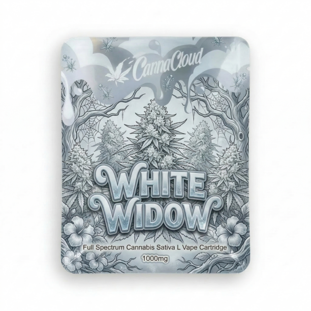1000mg Full Spectrum Cannabis Sativa L Vape Cartridge Contains THC - White Widow in UK