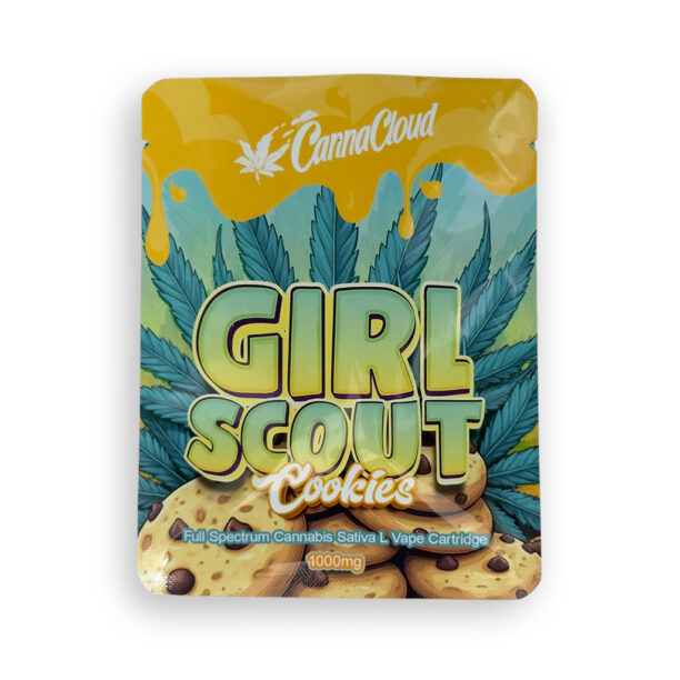 1000mg Full Sprectrum Cannabis Sativa L Vape Cartridge Contains THC - Girl Scout Cookies in UK